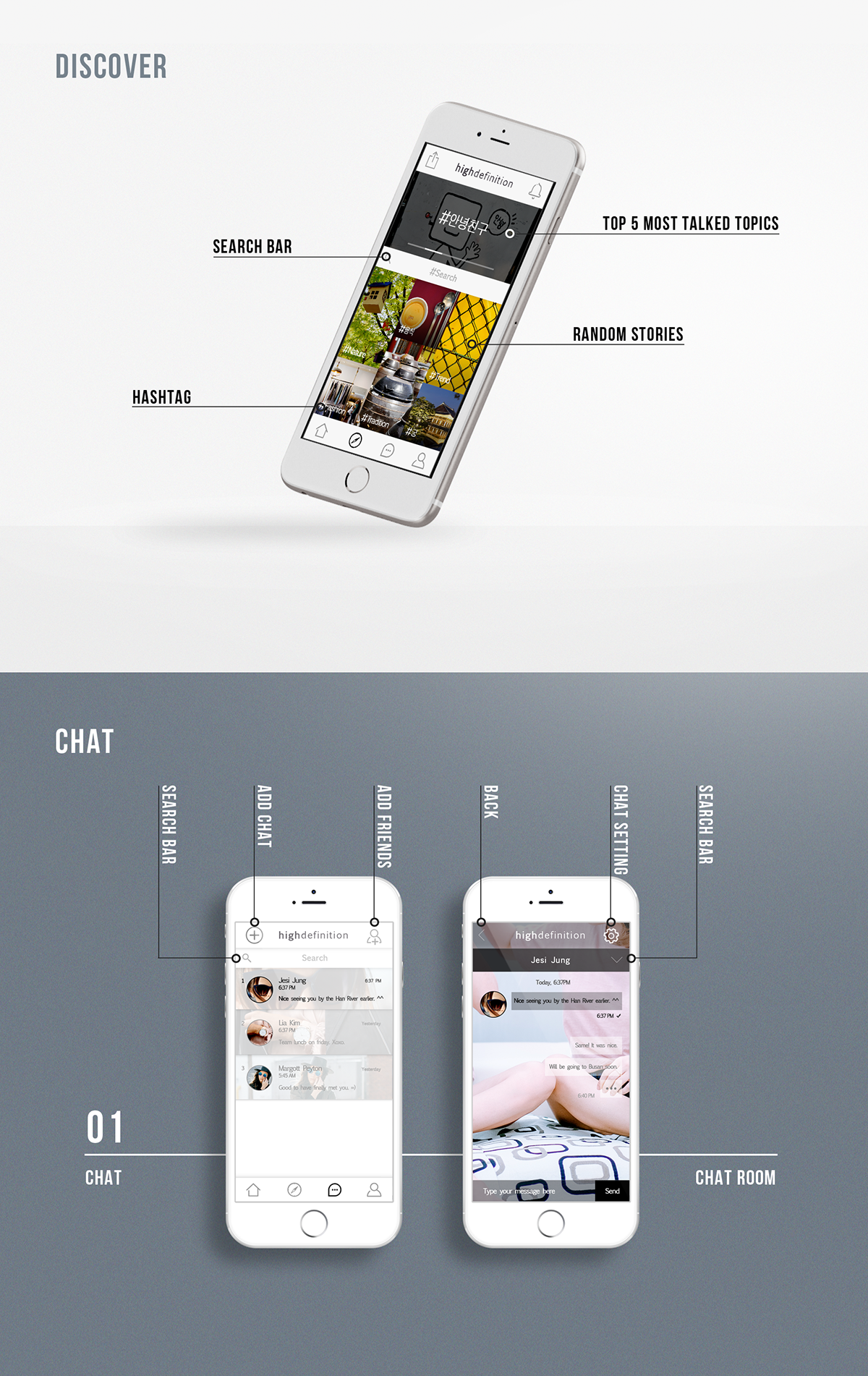 branding  UI/UX user interfac concept Mobile app interaction