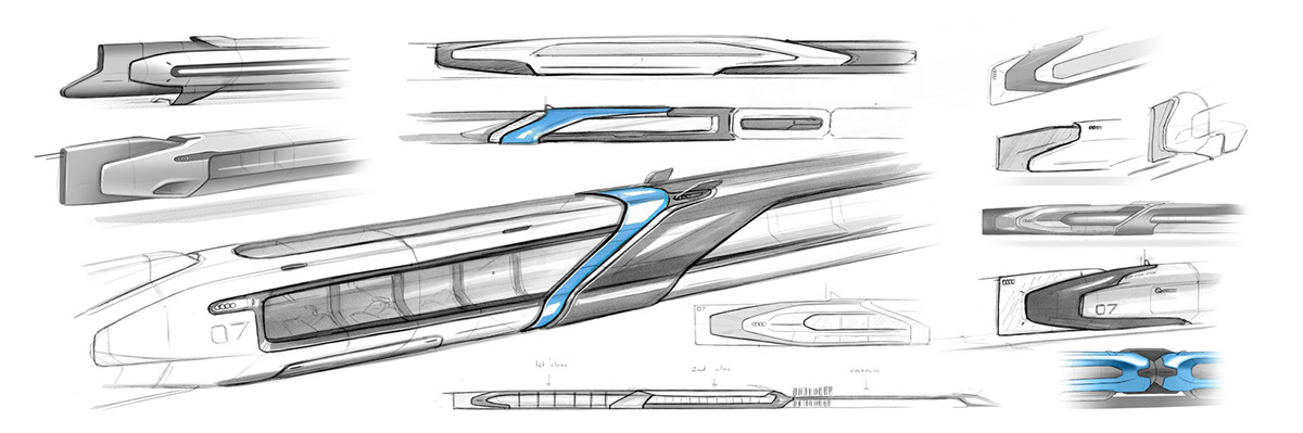 Audi train concept quamag