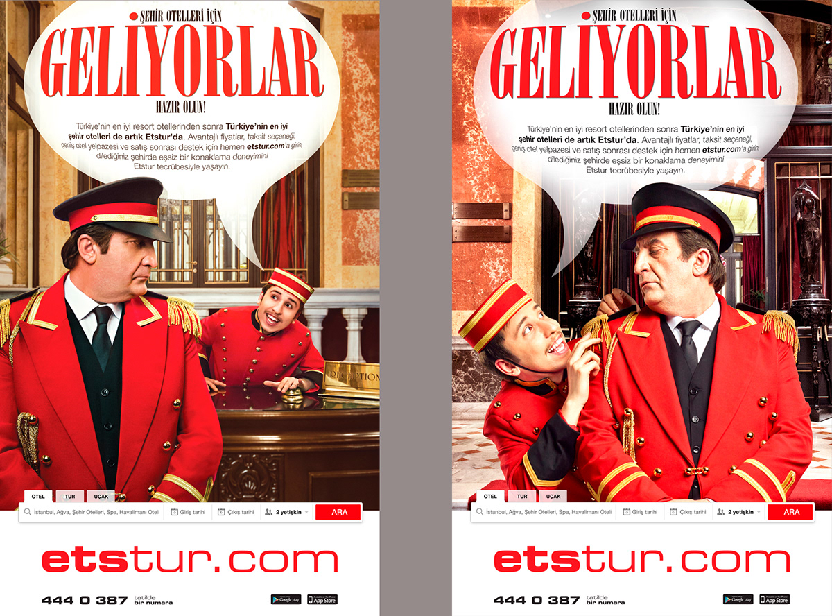 campaign tv tvc ad .com etstur etstur.com city hotel web page city hotel domestic Yurt Dışı abroad