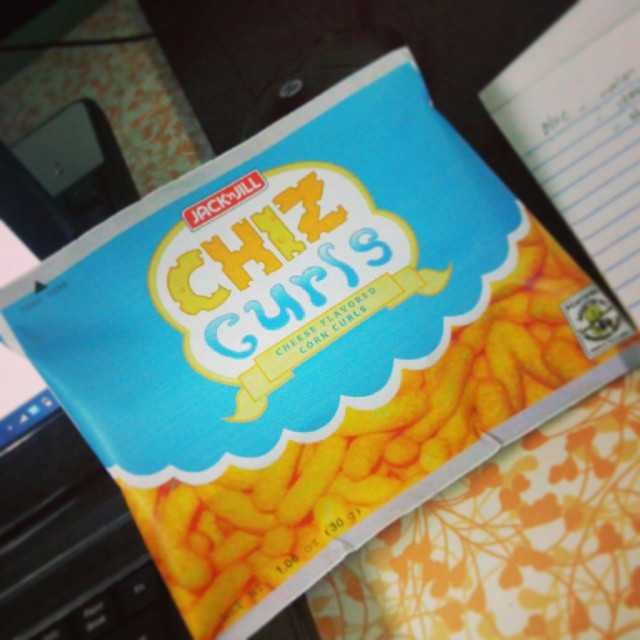 chiz curls junk food philippines local brand rebranding package design  package