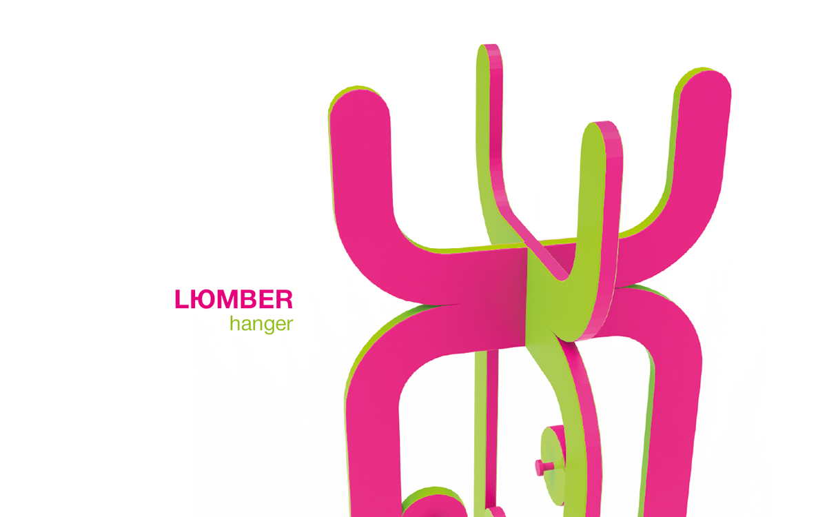 design furniture hanger pink product design  вешалка дизайн мебель пром дизайн цвет