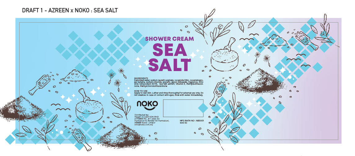 bath Label label design malaysia Packaging packaging design royal jelly SHOWER