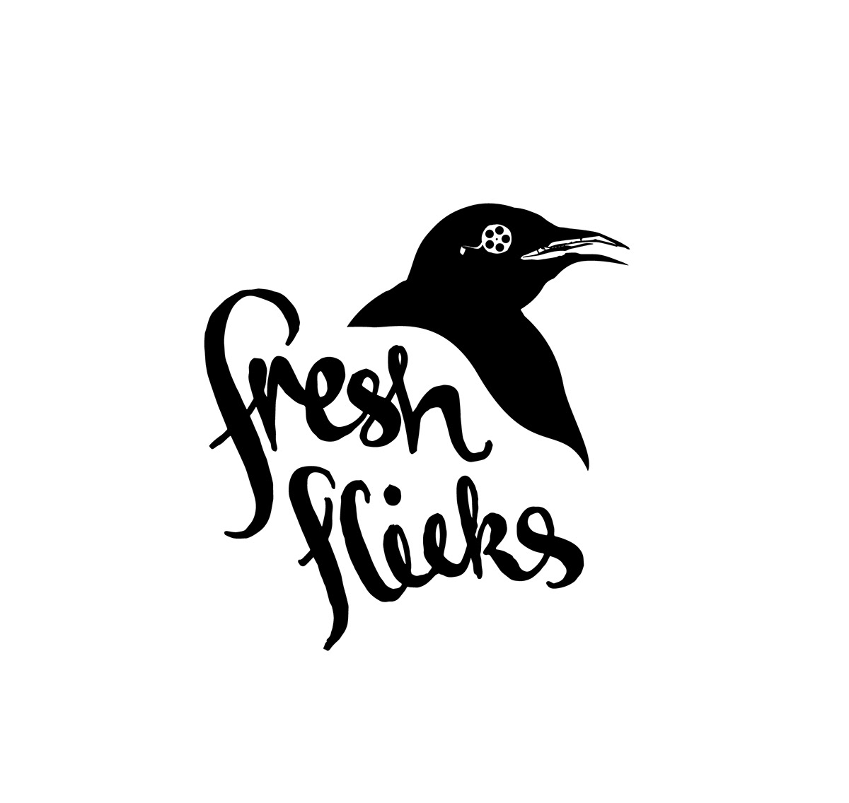 Fresh Flicks film festival New Zealand lettering programme Event Design
