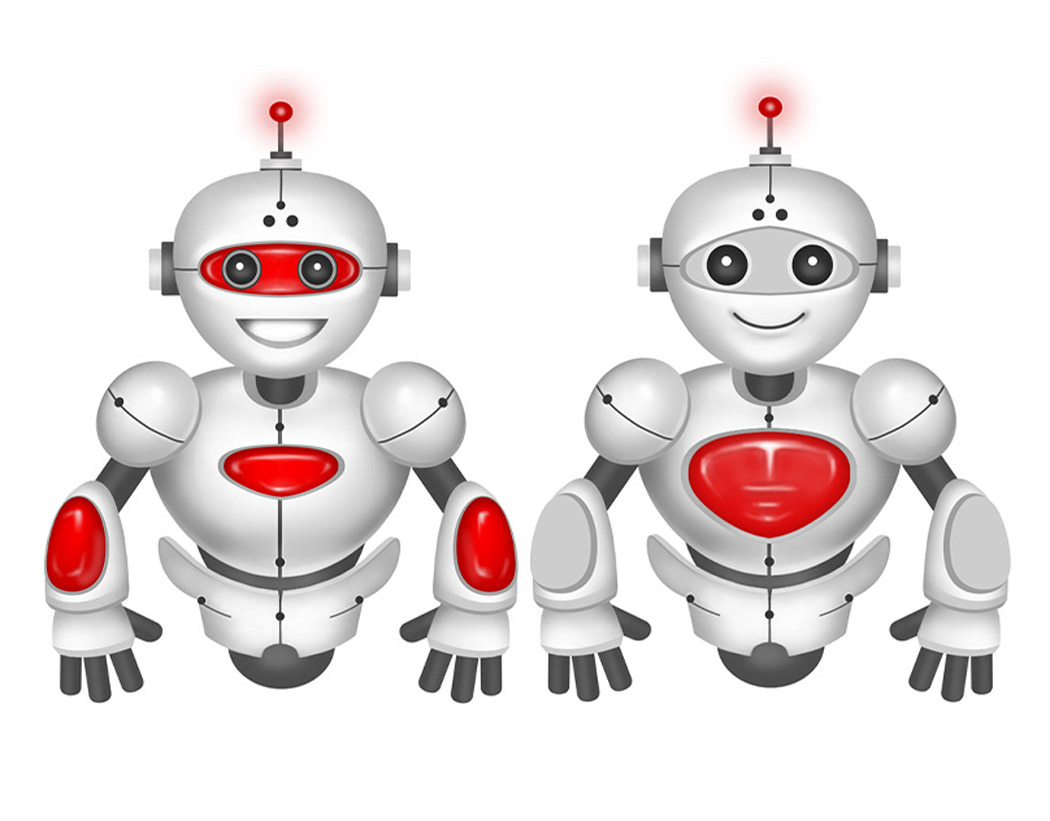 Cartoons Character design  characters Digital Art  Drawing  concept art Game Art 2D robot Cute robot