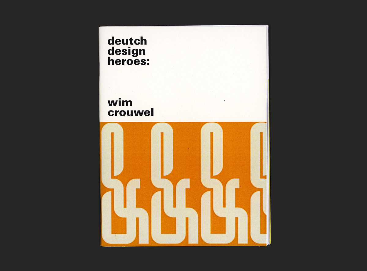 graphic design  editorial magazine Layout swiss design wim crouwel designer typography   print brochure