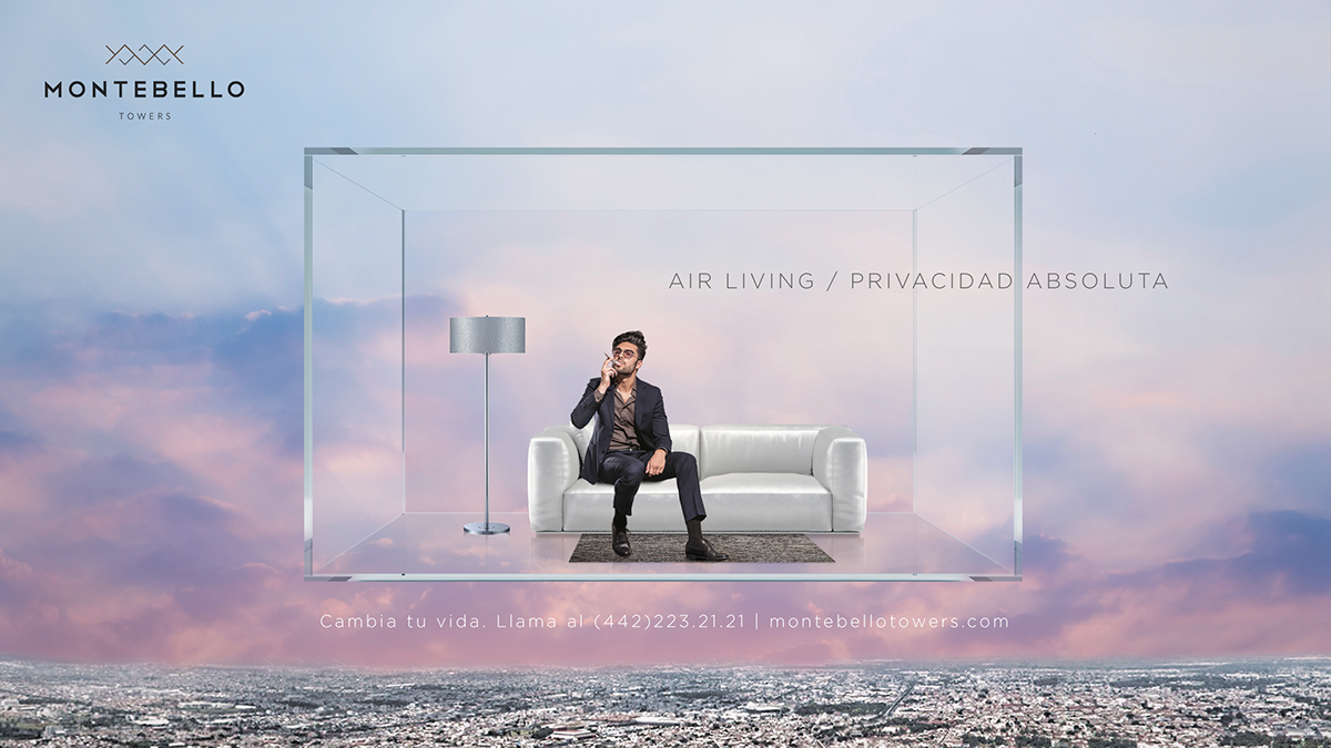 AIRLIVING Montebello towers campaign masters Queretaro apartments