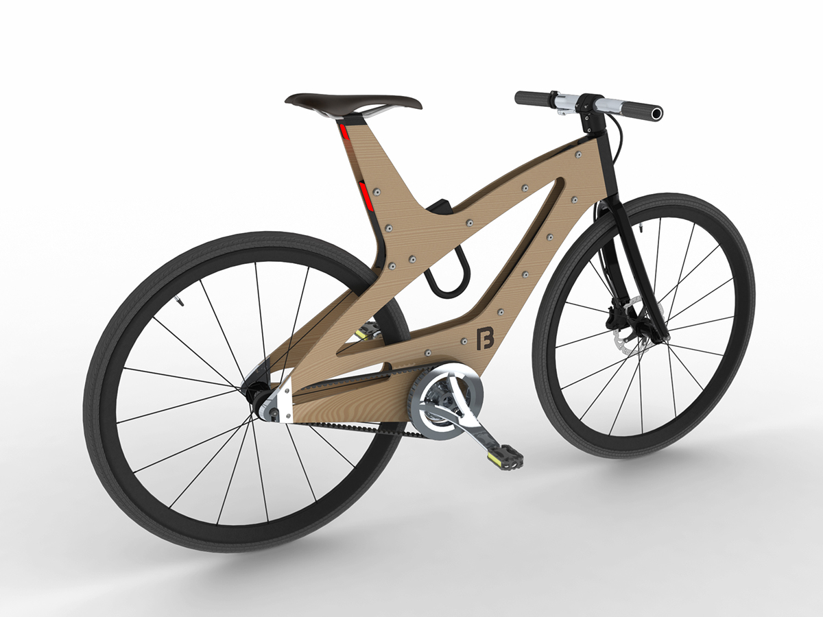 Bicycle Bike concept plywood aluminum