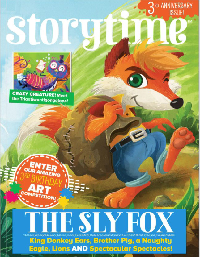 Storytime storytime magazine children's illustration children's magazine
