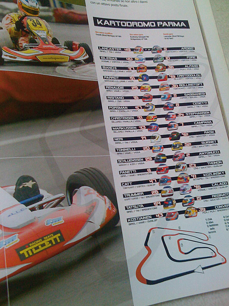 kart karting magazine sport motori