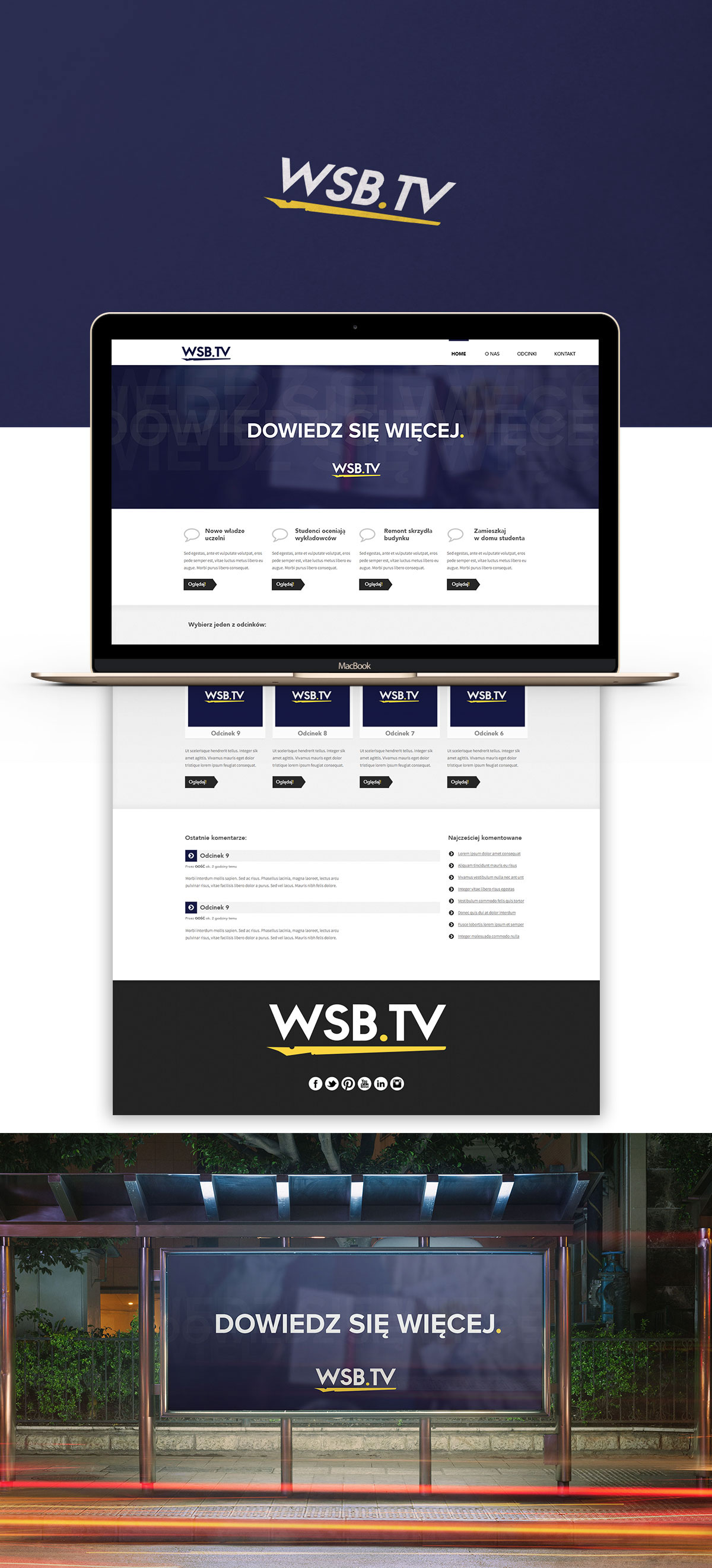 logo Web Website outdor CI brand tv
