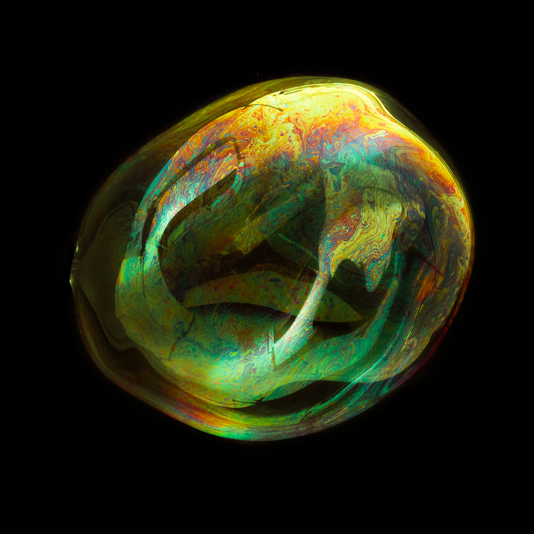 glass  rainbow  color bubbles abstract Orbit Origin