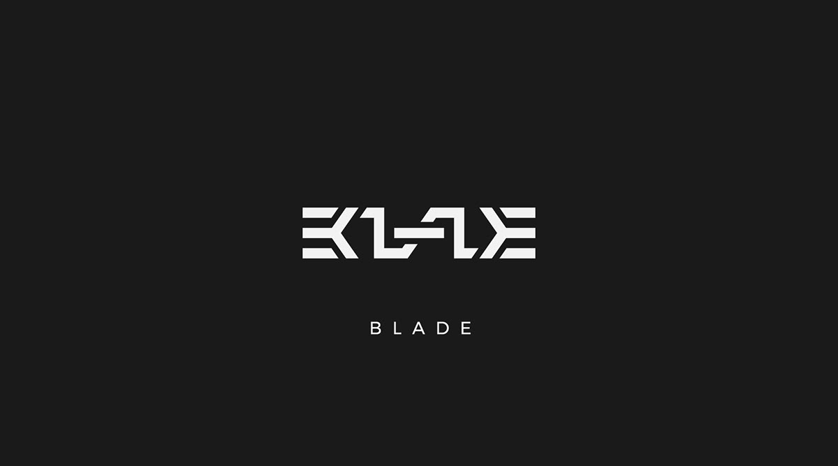 motion graphics  Blade symmetric