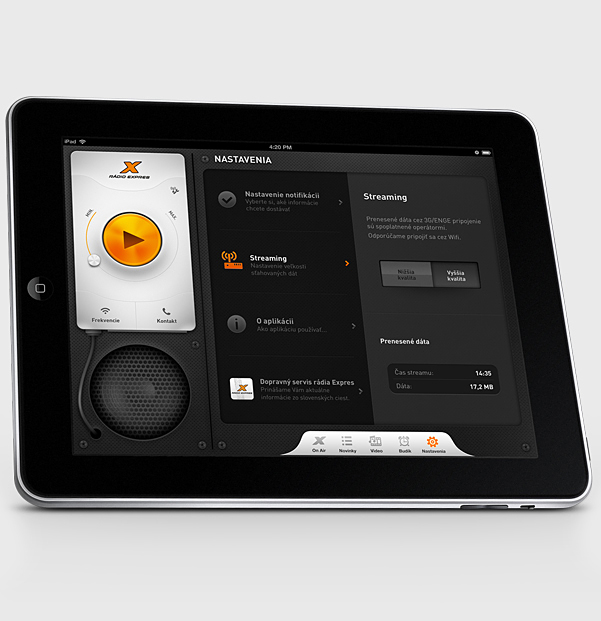 Radio expres martin schurdak surdo ios iPad scr interactive