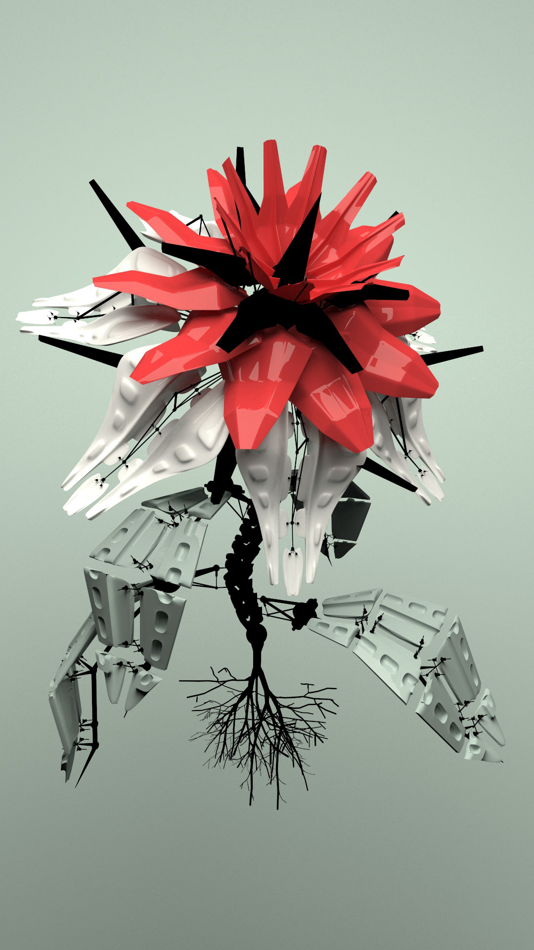 design artworks colors animation  cinema 4d aftereffect automatic flowers Render motion whale song megattera