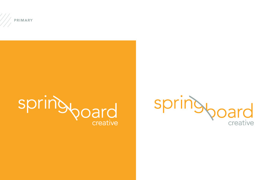 Springboard springboard creative Logo Design logos logo brand identity Brand System