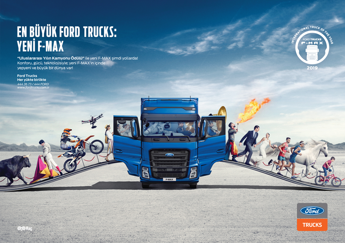 Advertising  art direction  retouch ford trucks automotive   print Photography  tvc commercial