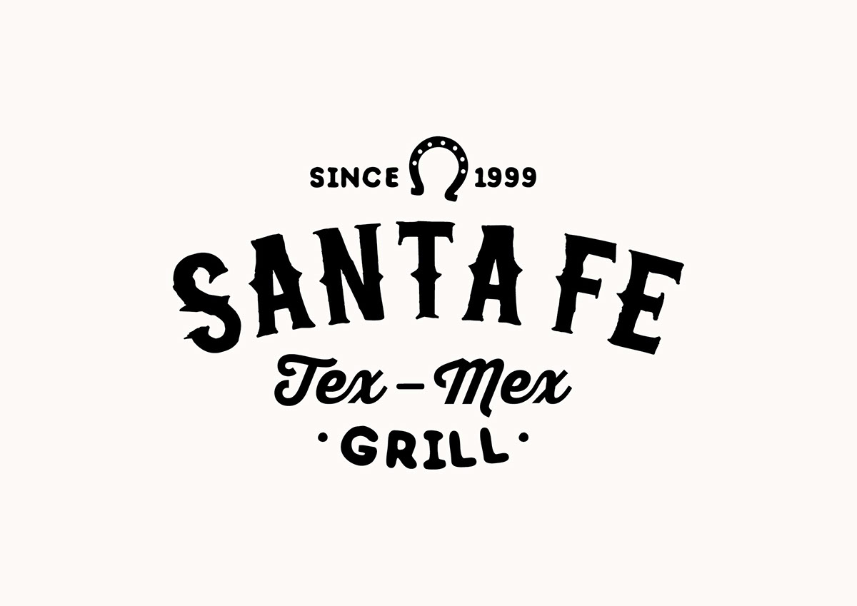 brandidentity brand santa fe tex-mex grill restaurant
