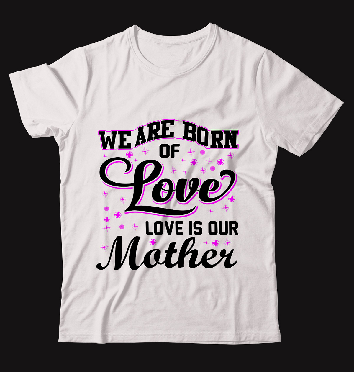 mother Mother's Day t-shirt typography  