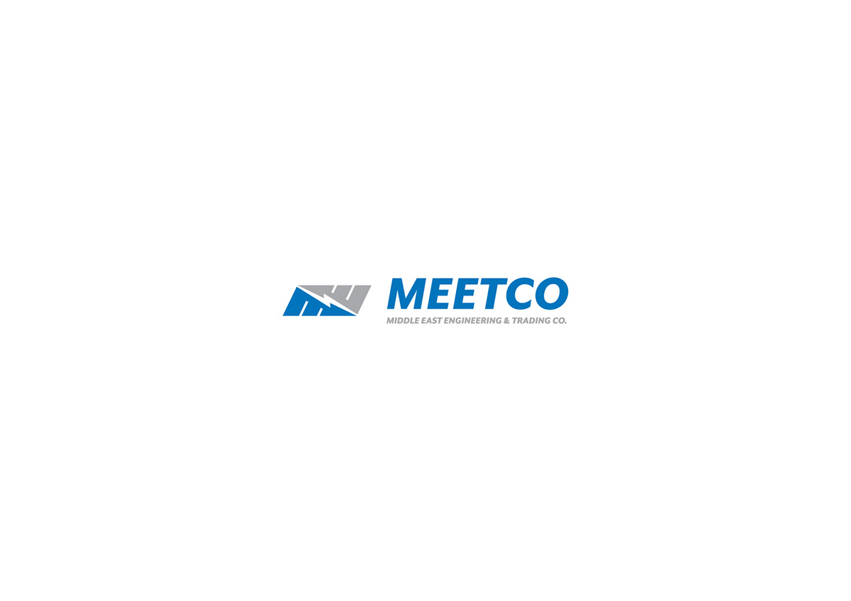 MEETCO electric middle east mark symbol elegant simple negativespace negative Space  logo brand me
