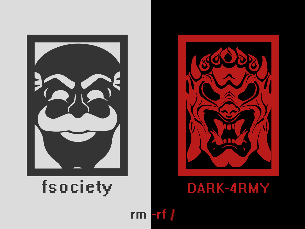 mr.robot Mr Robot MrRobot Dark Army darkarmy whiterose hack