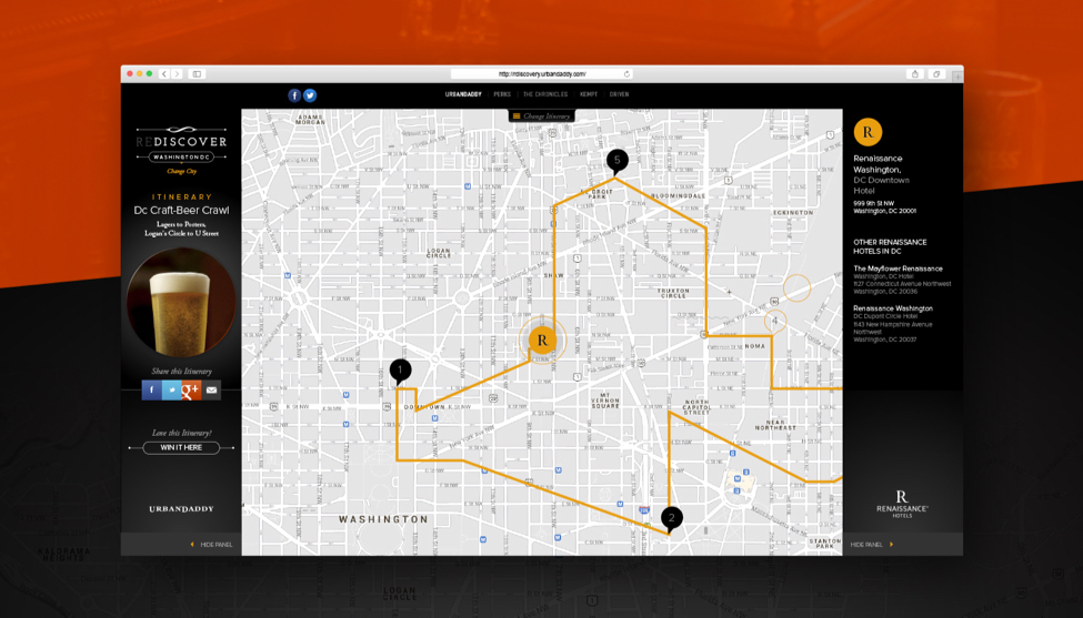app Website Mapping concierge Renaissance