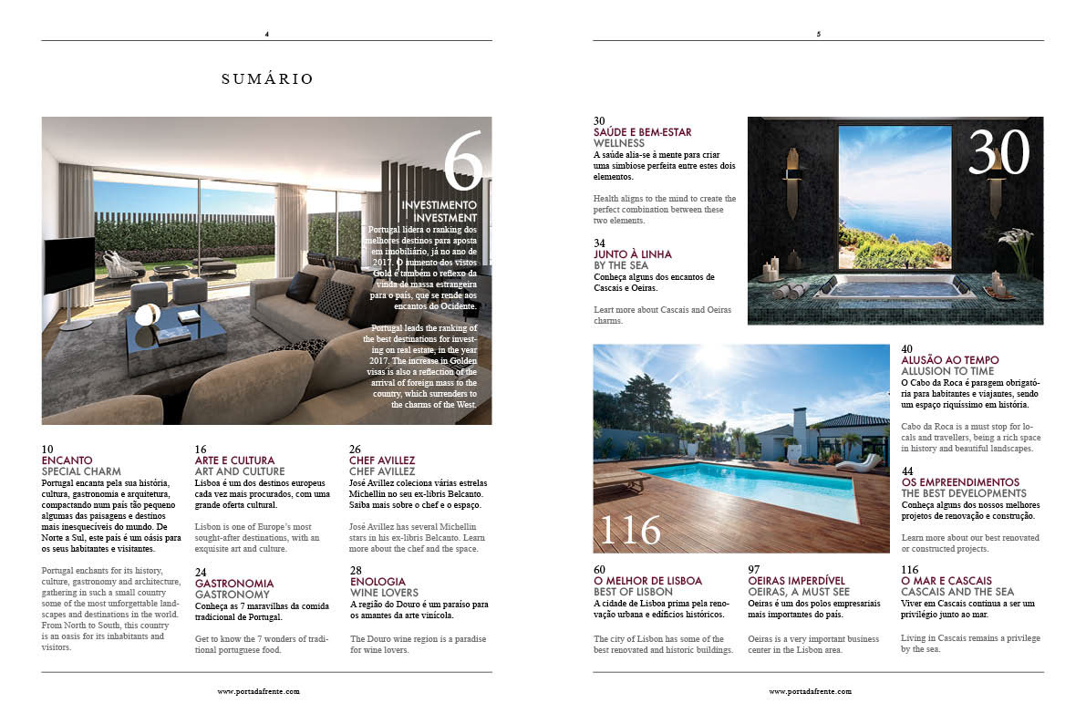 design christie's porta da frente magazine edição1 editorial design  paginação international real estate