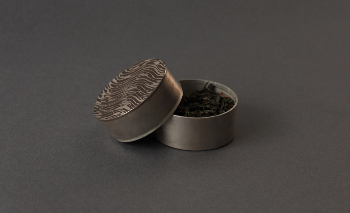 box container copper handmade japan metal mokume silver Silversmithing tea