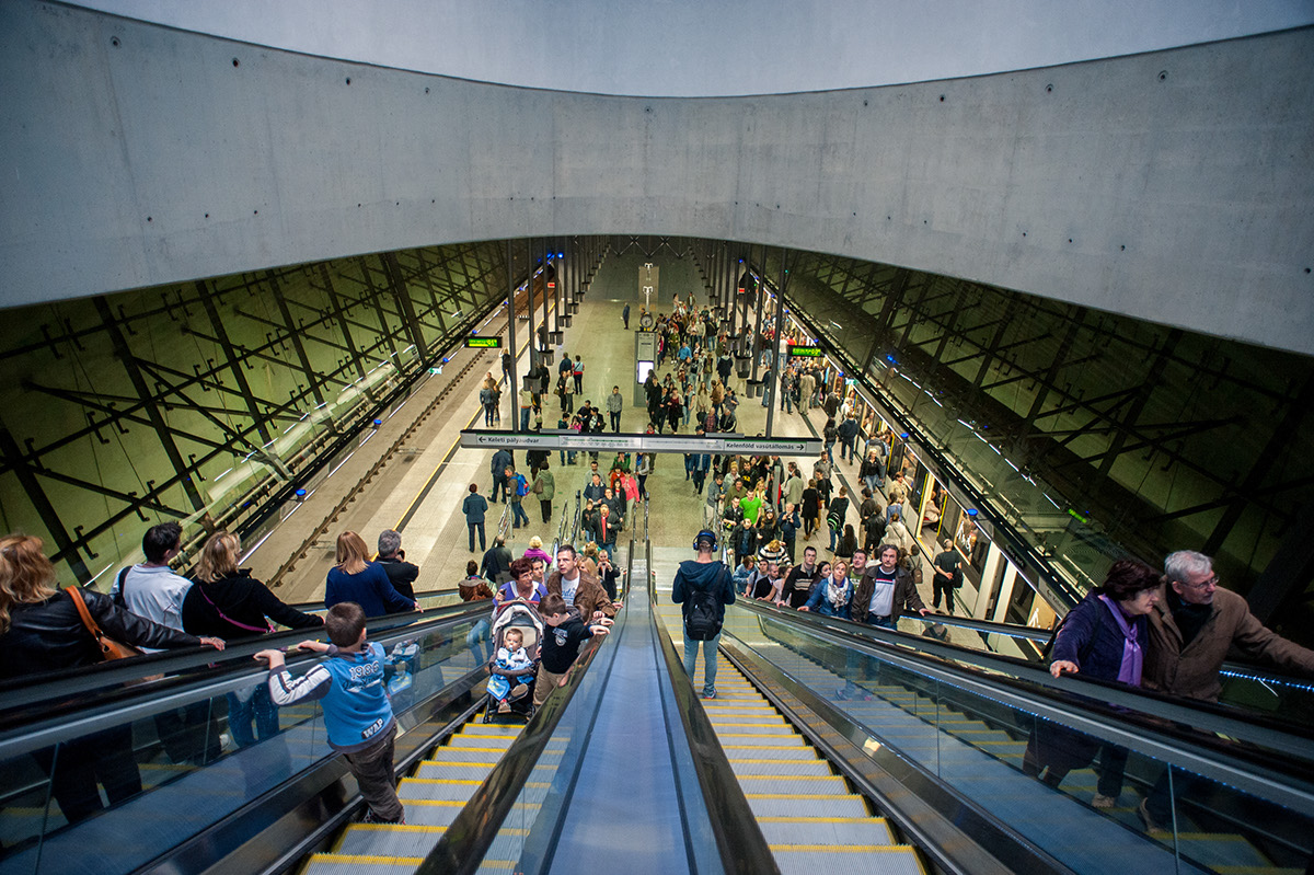 metro m4 budapest bkk bkv Opening