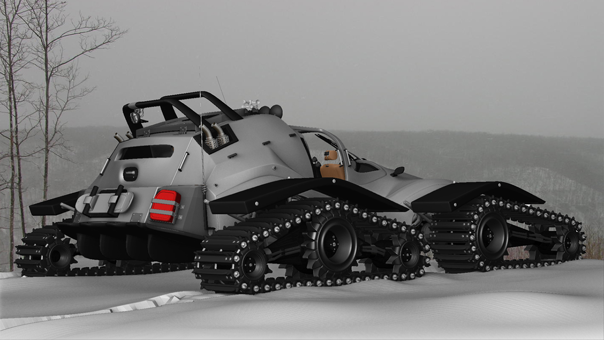 Maya concept Vehicle