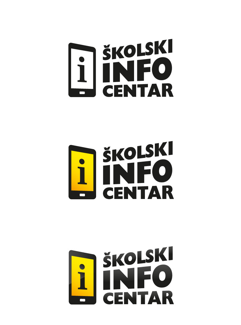 Školski info centar  design  redesign  graphic design Ri-ing  Velimir Pavić