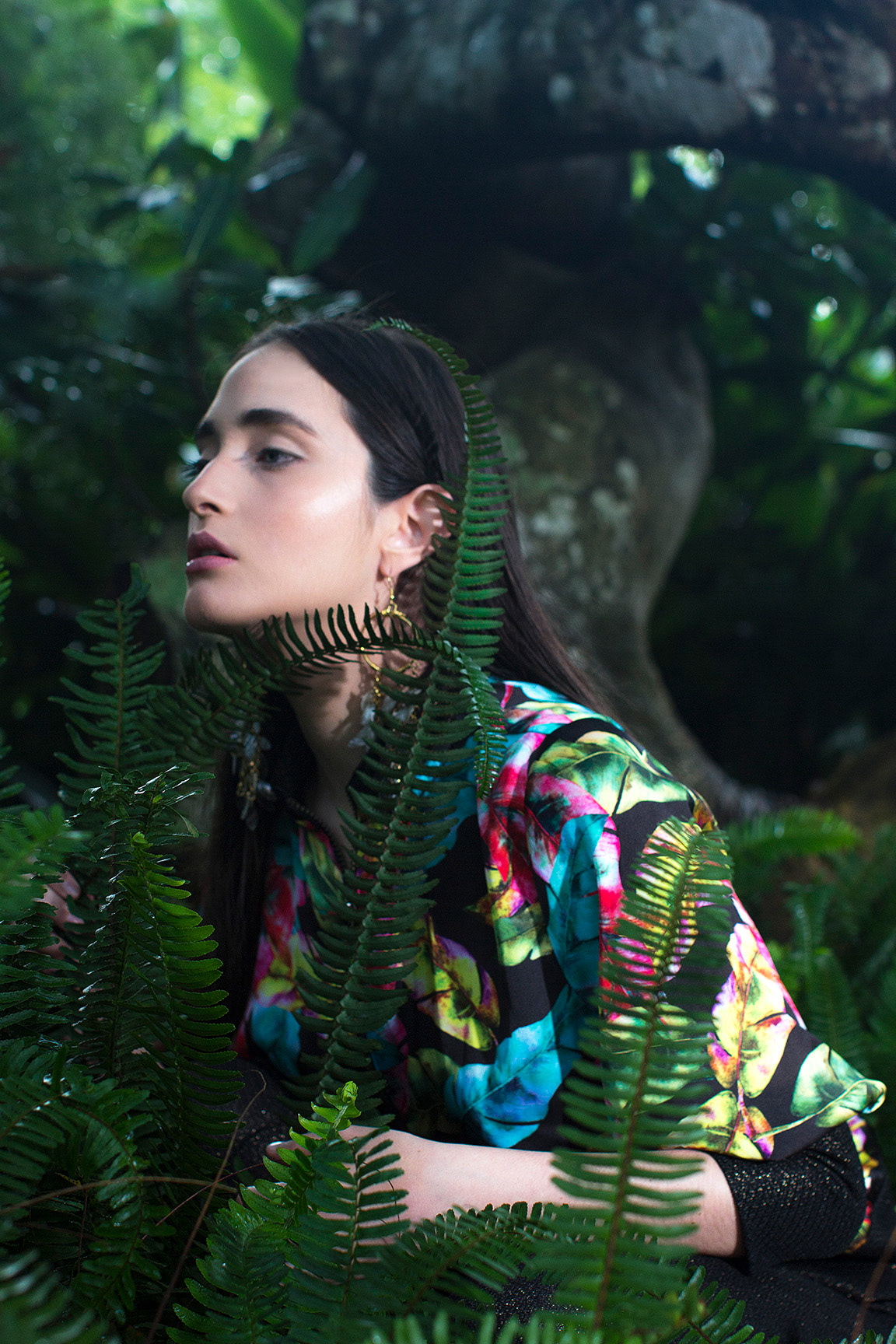 Nature model art texture feeling Outdoor Fashion  campaign