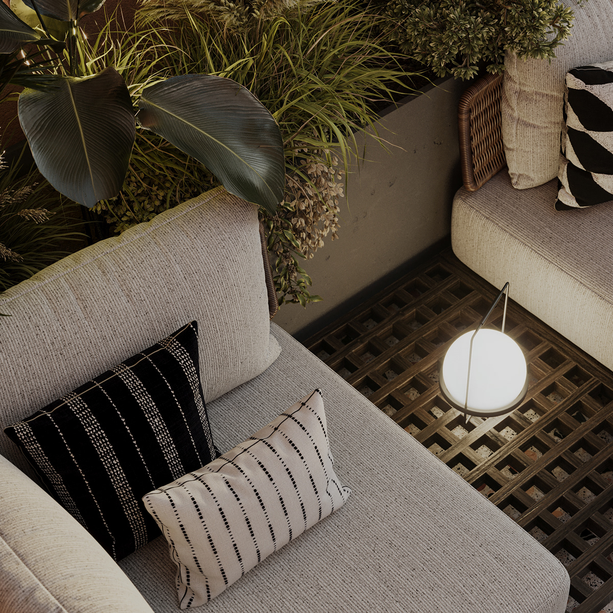 interiordesign Render visualization 3ds max modern corona CGI exterior terrace garden