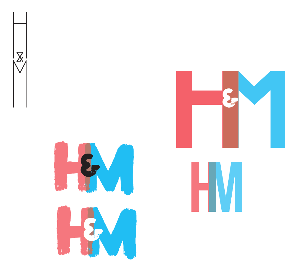 H&M redesign logo rebranding concept