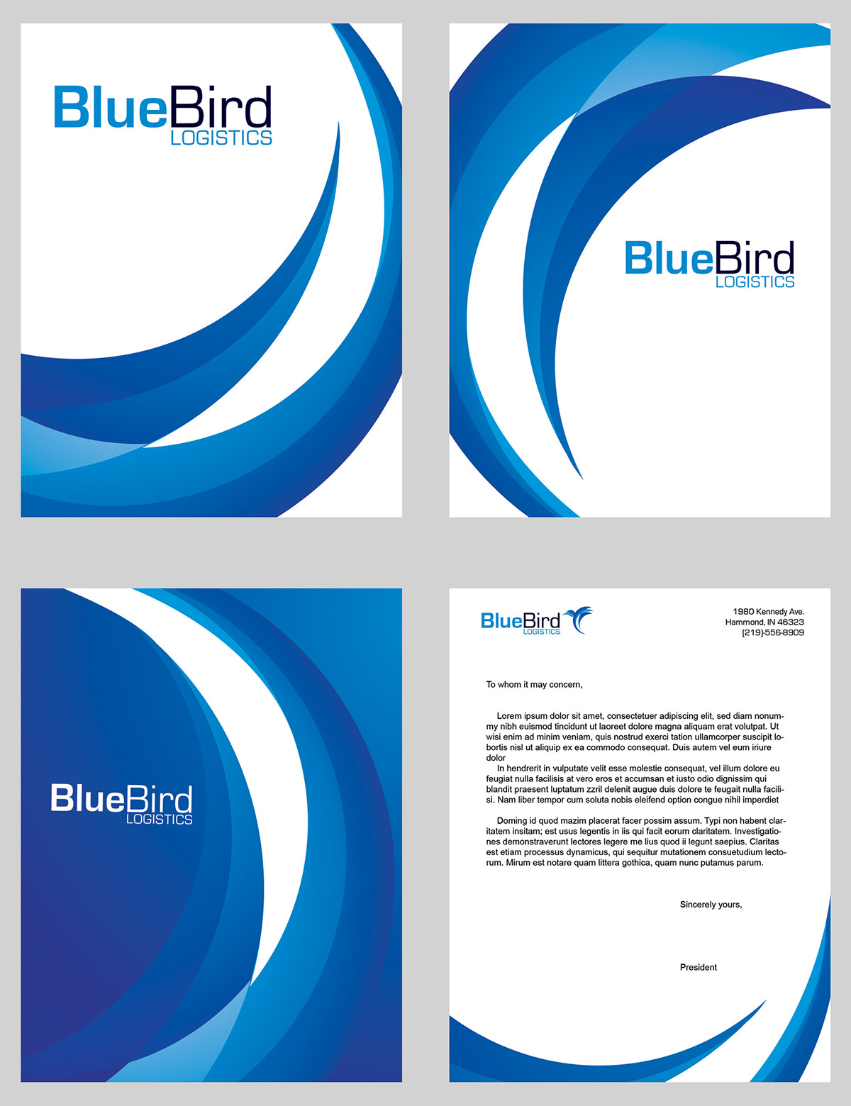 blue  bird  bluebird  Sammy Sayles   logo   brand identity print