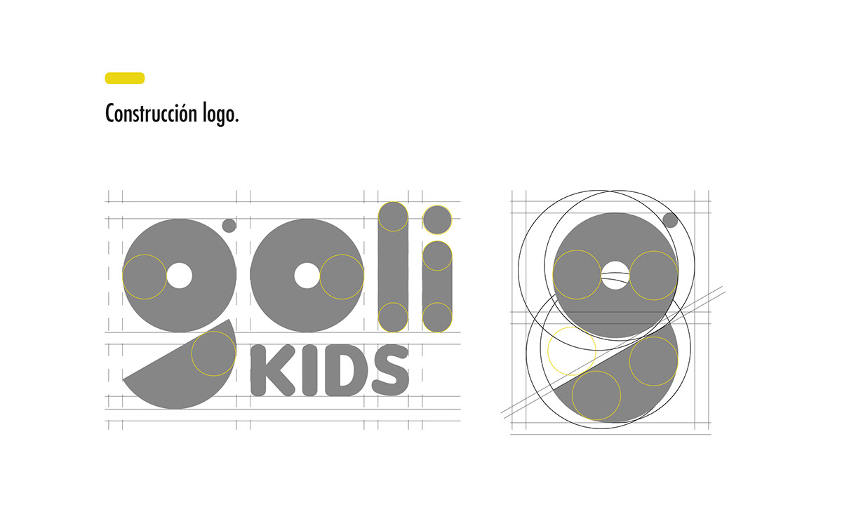 branding  infantil kids logo Manual de Marca