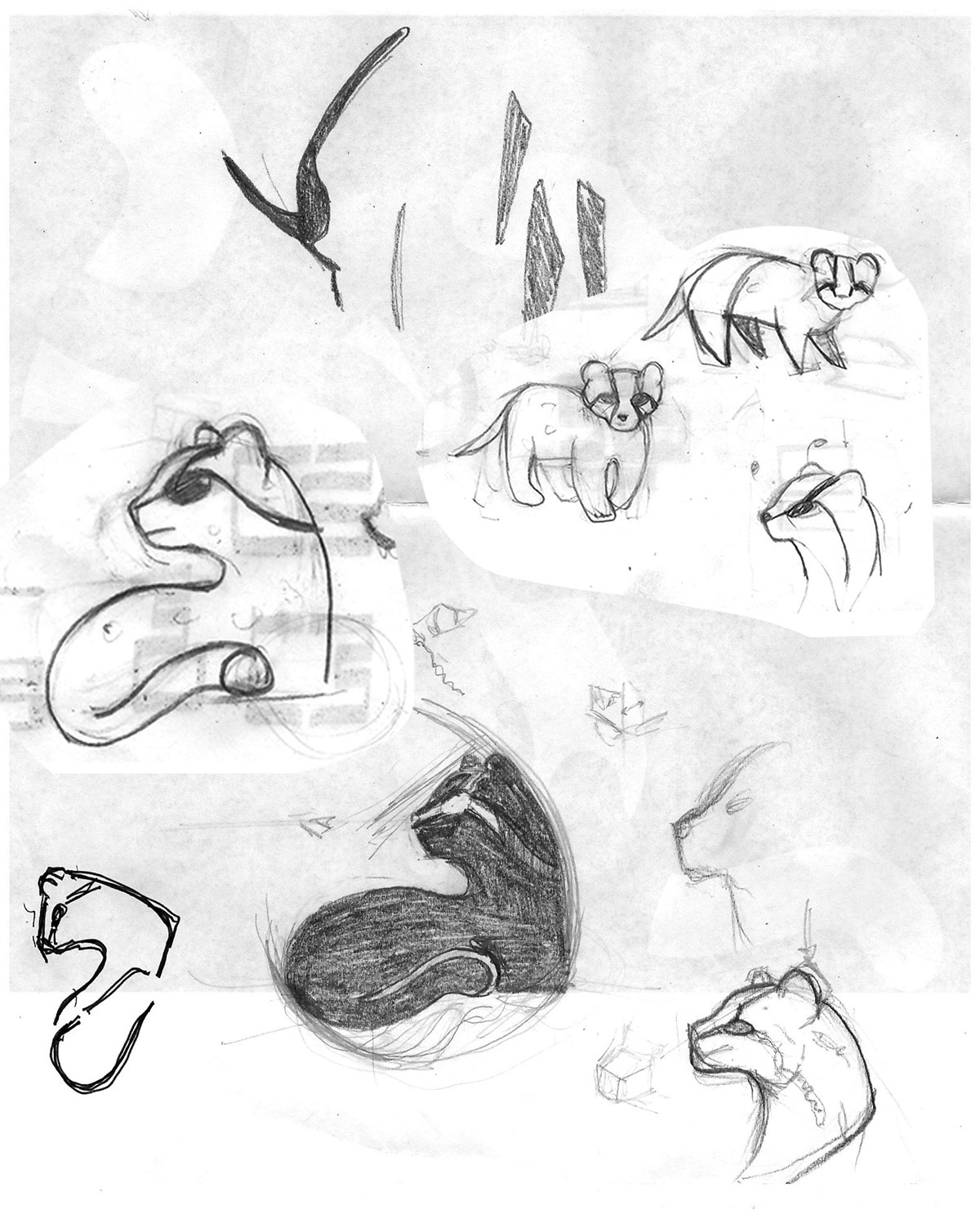 synthesis animal logo ocelot Ocelote Cunaguaro sintesis prodiseño
