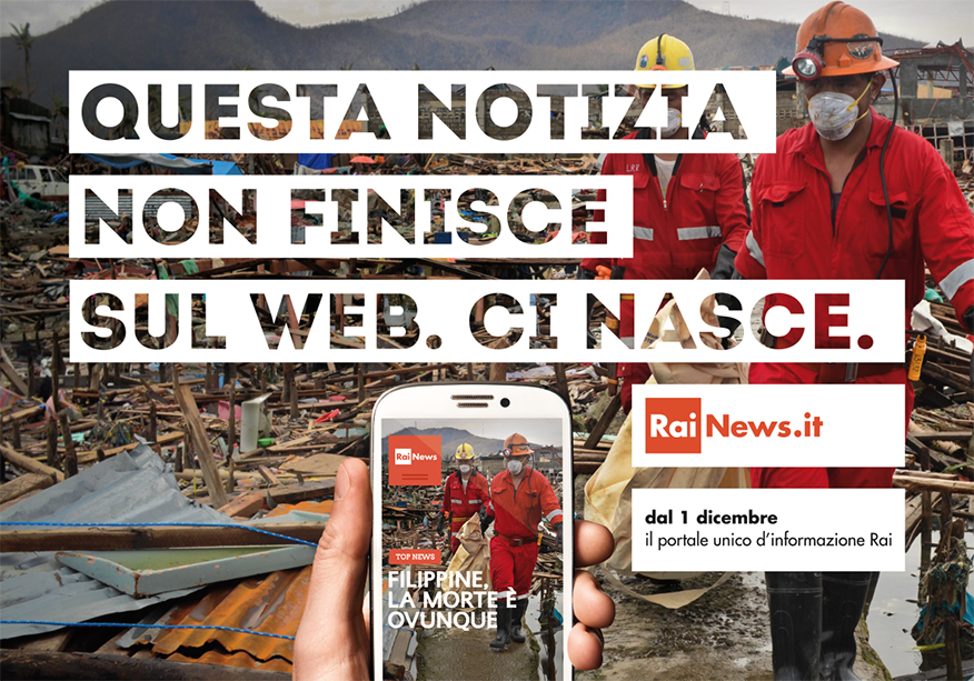 Marimo Assunta Squitieri Paola Manfroni rai RaiNews rainews24 billboard print Outdoor tv news live