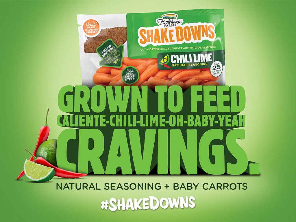 Bolthouse Farms ShakeDowns carrots digital campaign facebook campaign twitter campaign social campaign