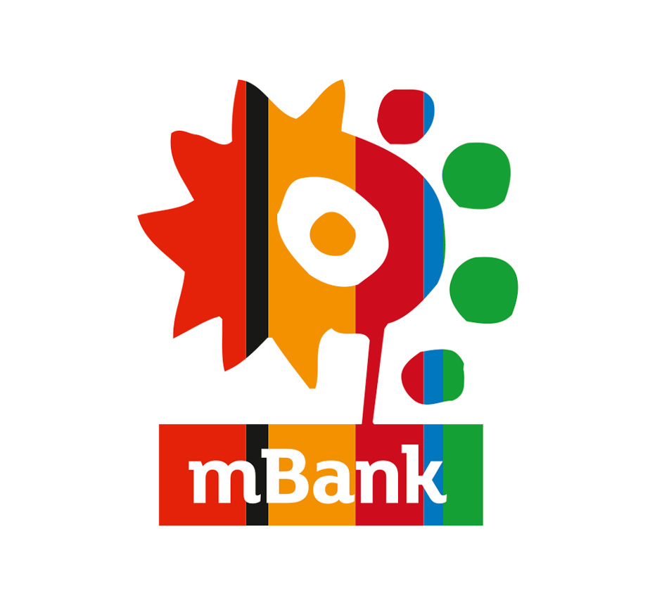 Bank rebranding mBank design redesign bre bank logo Corporate Identity adaptive logo 2014 REBRAND 100 Global Awards Winner