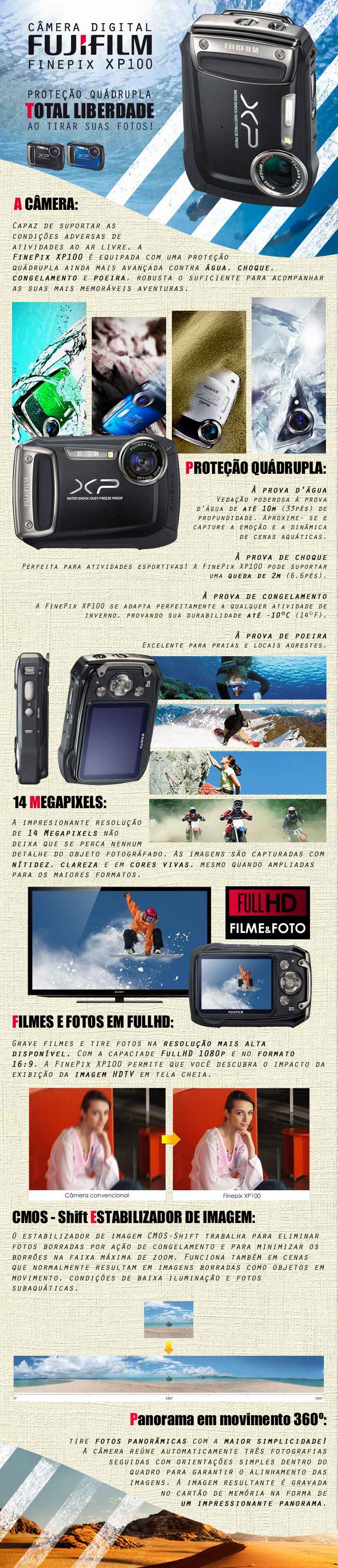 e-mail marketing   xp100 camera fujifilm produto descrição