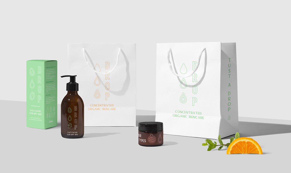 apothecary branding  cosmetics extracts Fruit natural organic Packaging plants skincare