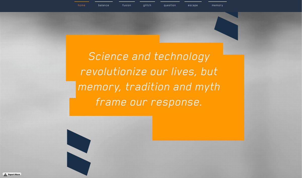 experimental student Website graphicdesign human Technology
