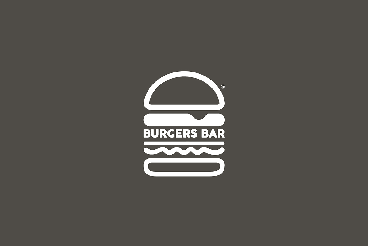 burger bar puerto banus Marbella spain Burger Braning restaurant logo Logo Design awesome logo for sale
