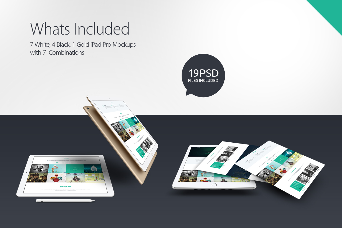 iPad apple ipad ipad pro Apple iPad pro Mockup mock-up iPad pro mockup iPad pro psd graphics Product Mockups