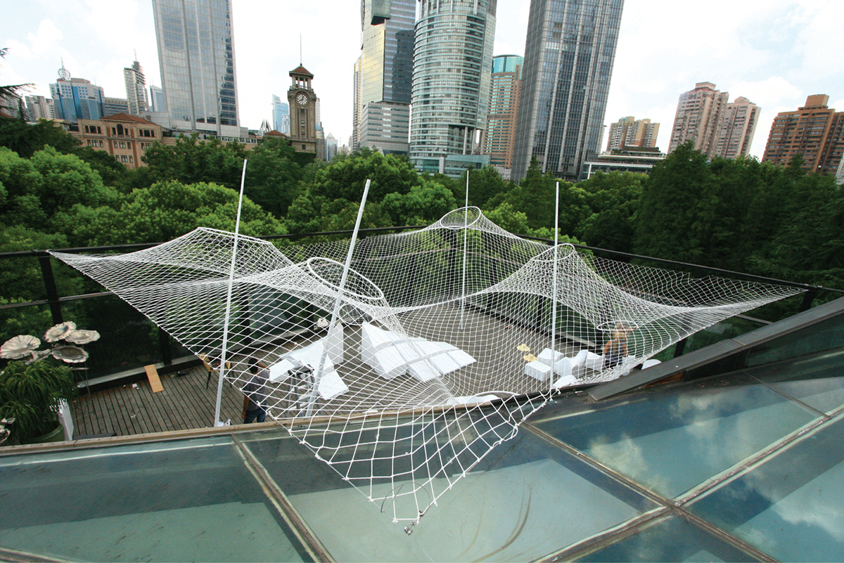 MoCA Shanghai canopy Form Finding