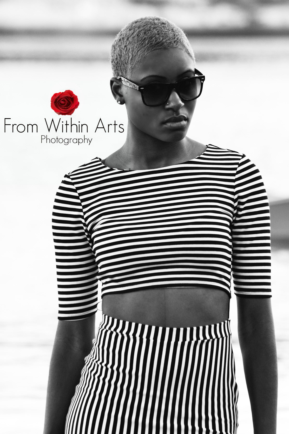 black and white  From Within arts vintage pictures Marilyn Monroe Olivia Aihe Nigerian Models Katwon Turner FWA