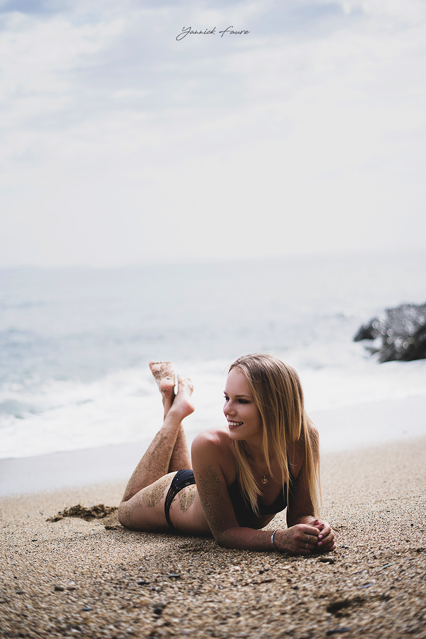beach girl Saint-Tropez summer swimwear photoshoot Photography  Film  