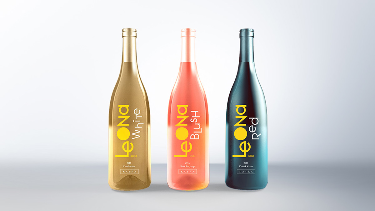 art direction  blush diageo leona Packaging wine