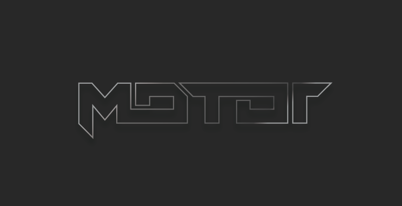 Motor rock band Entertainment  Music Logotype