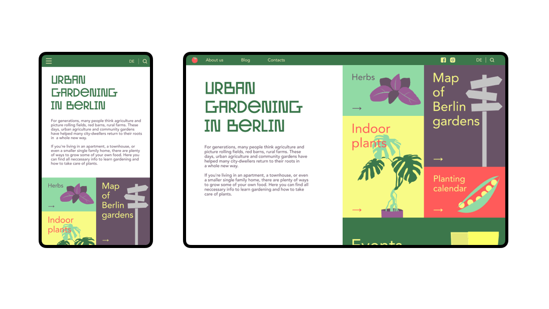gardening ILLUSTRATION  plants poster Urban branding  colorful flat identity Stickerpack
